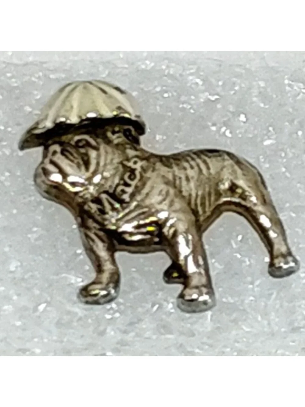 Mack Truck Bulldog Gold Tone Lapel Pin Vintage Collectible Missing Clip 1